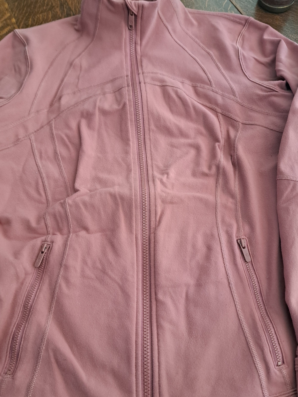 lululemon athletica Mauve Full-Zip Utility Jacket